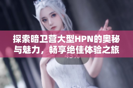 探索暗卫营大型HPN的奥秘与魅力，畅享绝佳体验之旅