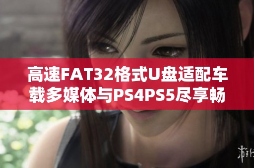 高速FAT32格式U盘适配车载多媒体与PS4PS5尽享畅快体验