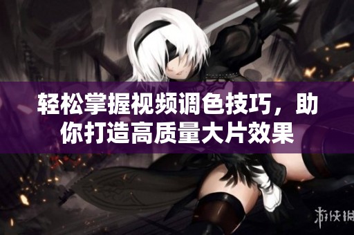 轻松掌握视频调色技巧，助你打造高质量大片效果