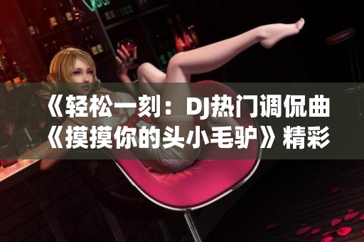 《轻松一刻：DJ热门调侃曲《摸摸你的头小毛驴》精彩回顾》