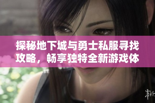 探秘地下城与勇士私服寻找攻略，畅享独特全新游戏体验