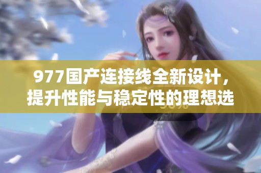977国产连接线全新设计，提升性能与稳定性的理想选择
