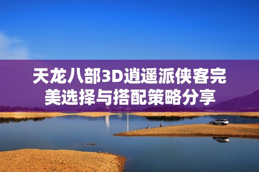 天龙八部3D逍遥派侠客完美选择与搭配策略分享