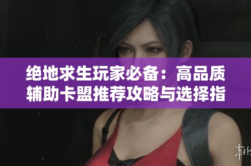 绝地求生玩家必备：高品质辅助卡盟推荐攻略与选择指南