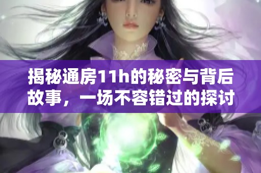 揭秘通房11h的秘密与背后故事，一场不容错过的探讨
