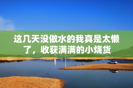 这几天没做水的我真是太懒了，收获满满的小烧货