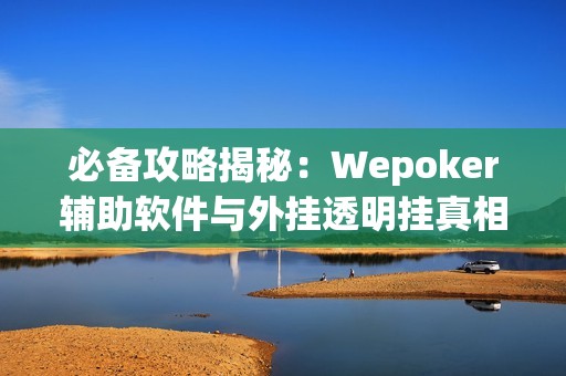 必备攻略揭秘：Wepoker辅助软件与外挂透明挂真相分析