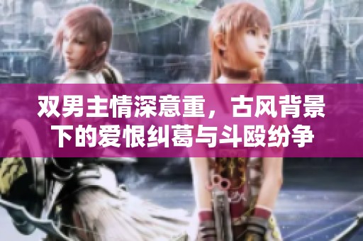 双男主情深意重，古风背景下的爱恨纠葛与斗殴纷争