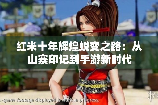 红米十年辉煌蜕变之路：从山寨印记到手游新时代