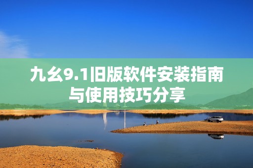 九幺9.1旧版软件安装指南与使用技巧分享