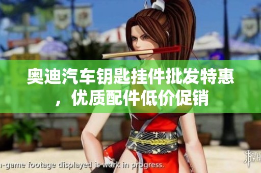 奥迪汽车钥匙挂件批发特惠，优质配件低价促销