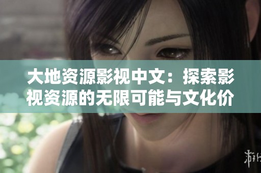 大地资源影视中文：探索影视资源的无限可能与文化价值