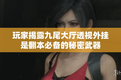 玩家揭露九尾大厅透视外挂是翻本必备的秘密武器