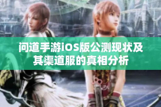 问道手游iOS版公测现状及其渠道服的真相分析