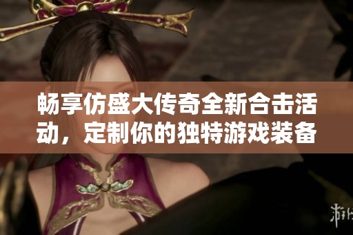 畅享仿盛大传奇全新合击活动，定制你的独特游戏装备之旅