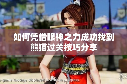 如何凭借眼神之力成功找到熊猫过关技巧分享